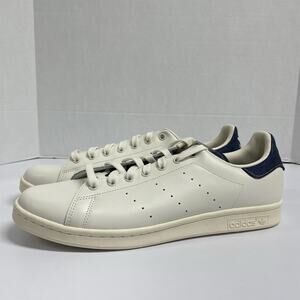 Adidas Stan Smith White Denim FW4424 Size 13 Low Top Leather Sneaker Off White